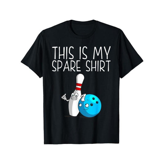 1pc Unisex Bowling Themed Cotton T-Shirt