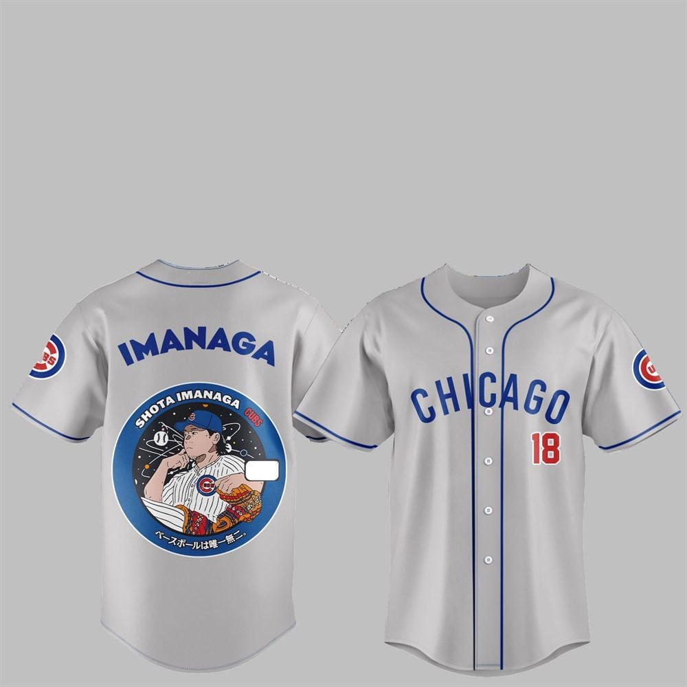 Cubs Japan Rising Stars Shota Imanaga Jersey - Grishko.com T-Shirts, Hoodie, Sweatshirt | WearSparks.com (Image 2)