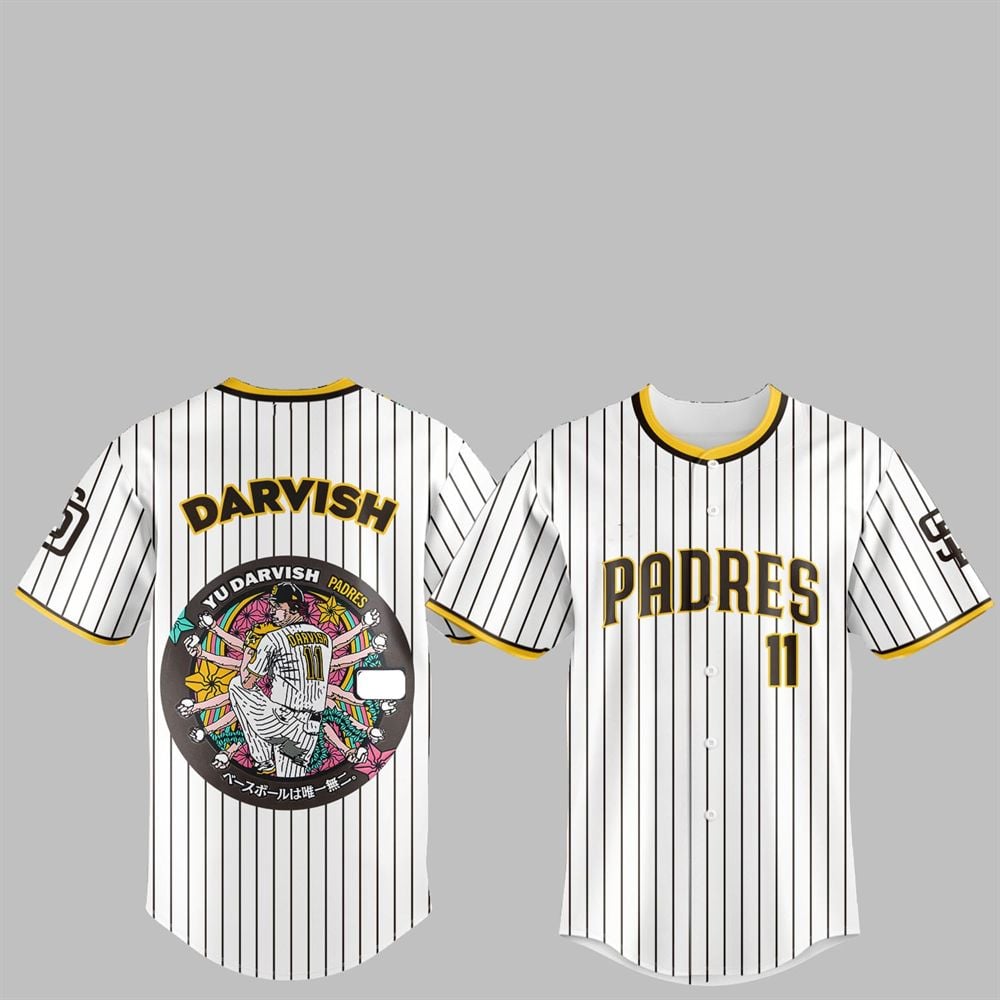 SD Padres Japan Rising Stars Yu Darvish Jersey 2025 - Grishko.com T-Shirts, Hoodie, Sweatshirt | WearSparks.com (Image 2)