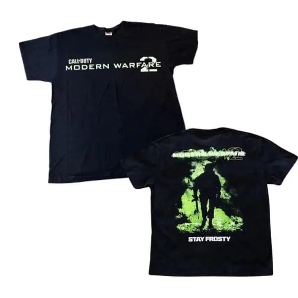 2 Sides Call of Duty Modern Warfare 2 Unisex Shirt Made Using 100% Us Cotton, Design & Printed In The USA Menswear...