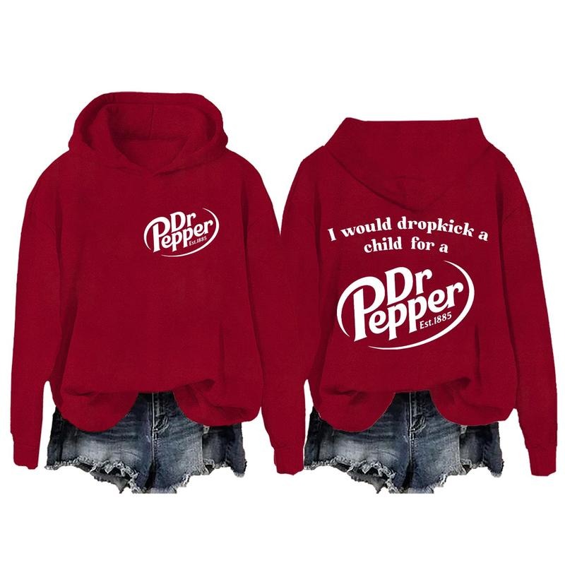 2 Sides I Would Dropkick A Child For A Dr. Pepper Hoodie, Dr Pepper Unisex Comfort Hoodie, Gift For Her, Gift For Him,...