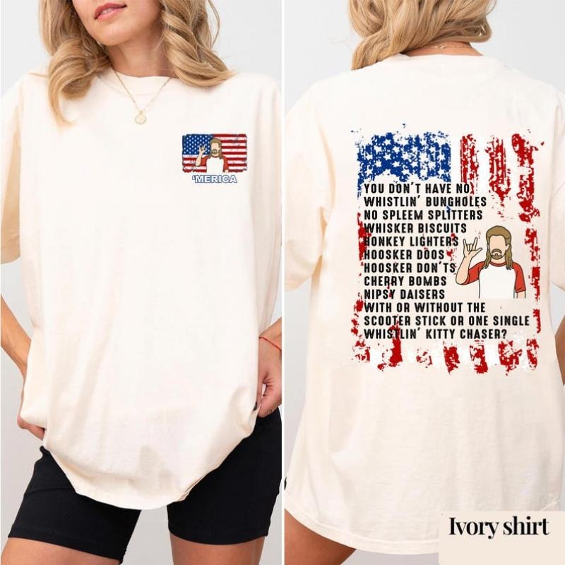 2 Sides Joe Dirtt 'Merica 4th of July Shirt, 'Merica Shirt, Freedom Shirt ,Funny 4th of July Shirt, Independence Day,...