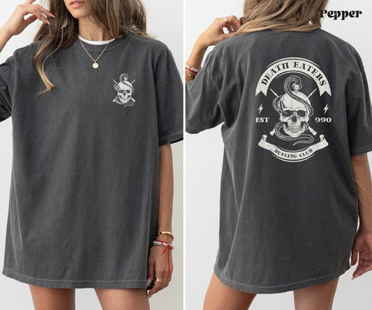 2 Slide Design, Potter T-Shirt, Death Eater Shirt, Malfoy Shirt, Bellatrix Shirt, Voldemort Shirt, Universal Shirt,...