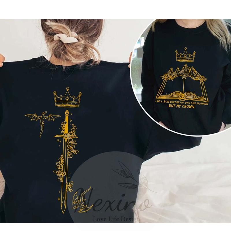 2 Slide, Rhysand Quote Shirt, A Court Of Mist And Fury by Sarah J. Maas, Throne of Glass Sweatshirt, ACOTAR Book Shirt Hoodie