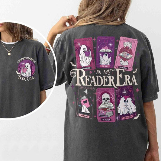 2 Slides,The Reader Tarot Card  Shirt, the Reader Tarot Card Shirt, Spooky Reader Shirt,Spooky Readers Book Clubs...