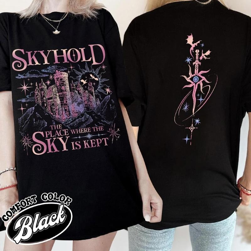 2 sided Skyhold Tee, Inquisition Absolution, Video Gaming Merch, Women's Video Game Gift,Game Lover Gift, Gaming Merch...