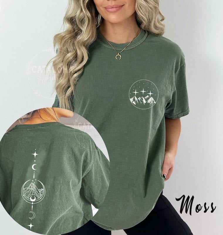 2 slides, Feyre's Tattoo Shirt, Feyre's Tattoo, Night Court T-shirt, A Court of Thorns, The City of Starlight, ACOTAR tee...