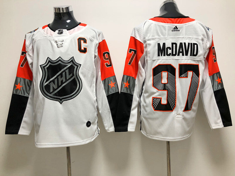 2018 All Star Edmonton Oilers #97 Connor McDavid White