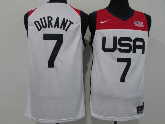 2021 USA Tokyo Summer Olympics #7 Durant Style 3