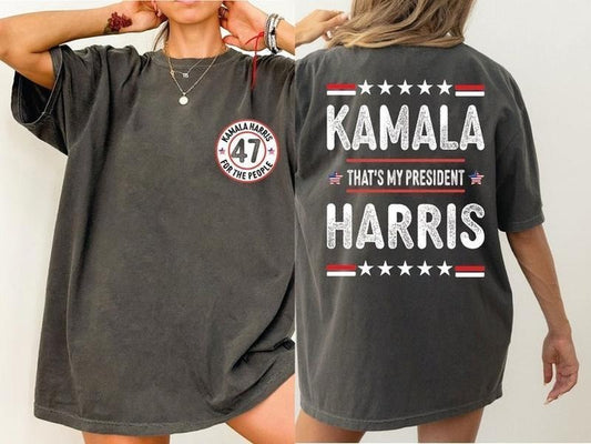 2024 Kamala Harris Shirt, President Kamala Harris 2024 Shirt, Madam President Kamala Harris Shirt Hoodie, Sweatshirt