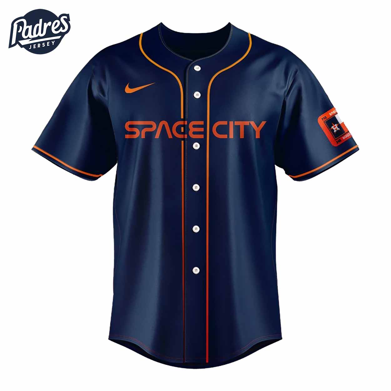 2024 Space City Houston Astros Baseball Jersey - Padres Jersey Oasis: Elevate Your Baseball Style Game... (Image 2)