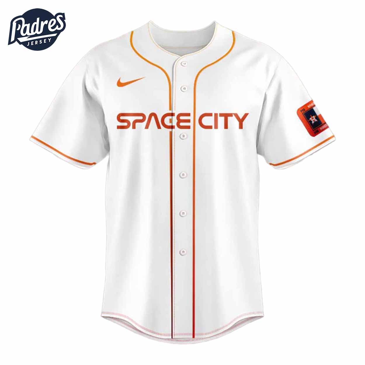 2024 Space City Houston Astros Baseball Jersey Style - Padres Jersey Oasis: Elevate Your Baseball Style Game... (Image 2)