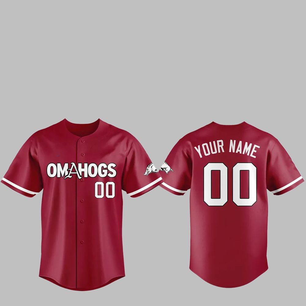 2025 Arkansas Baseball Omahogs Jersey - Grishko.com T-Shirts, Hoodie, Sweatshirt | WearSparks.com (Image 1)