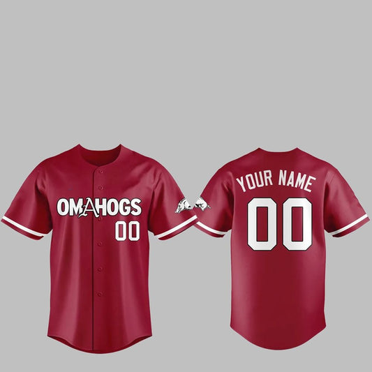 2025 Arkansas Baseball Omahogs Jersey - Grishko.com T-Shirts, Hoodie, Sweatshirt | WearSparks.com (Image 1)