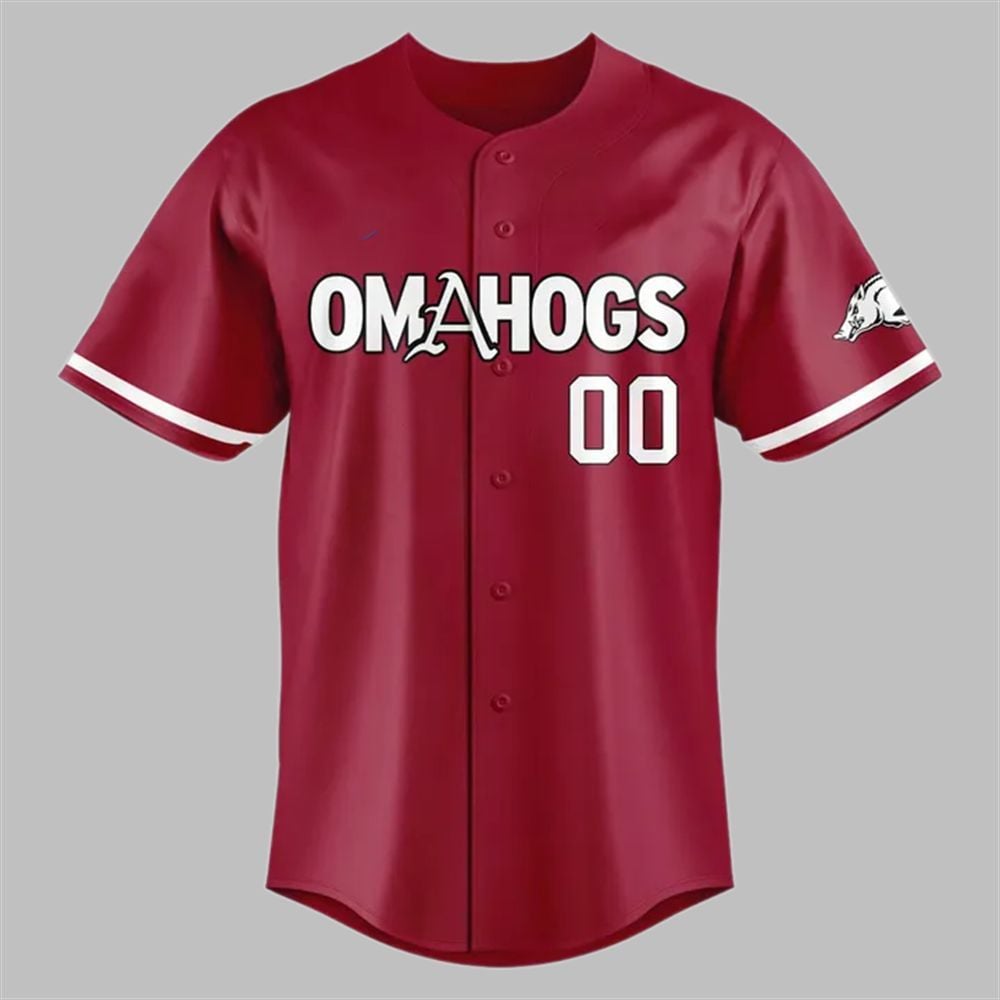 2025 Arkansas Baseball Omahogs Jersey - Grishko.com T-Shirts, Hoodie, Sweatshirt | WearSparks.com (Image 2)