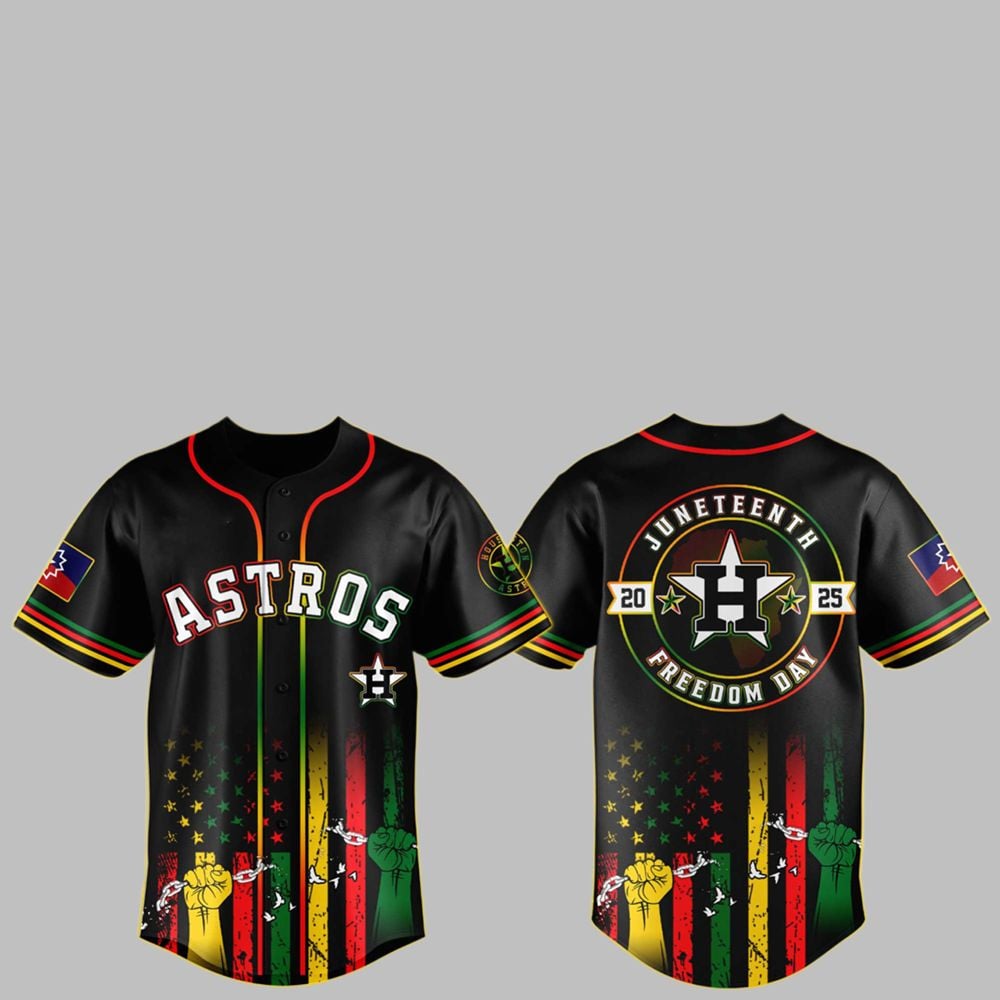 2025 Astros Juneteenth Day Jersey - Grishko.com T-Shirts, Hoodie, Sweatshirt | WearSparks.com (Image 1)