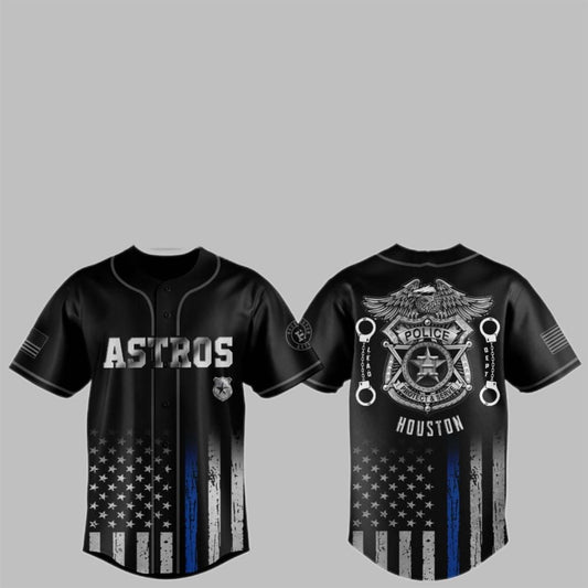 2025 Astros Law Enforcement Night Jersey - Grishko.com T-Shirts, Hoodie, Sweatshirt | WearSparks.com (Image 1)