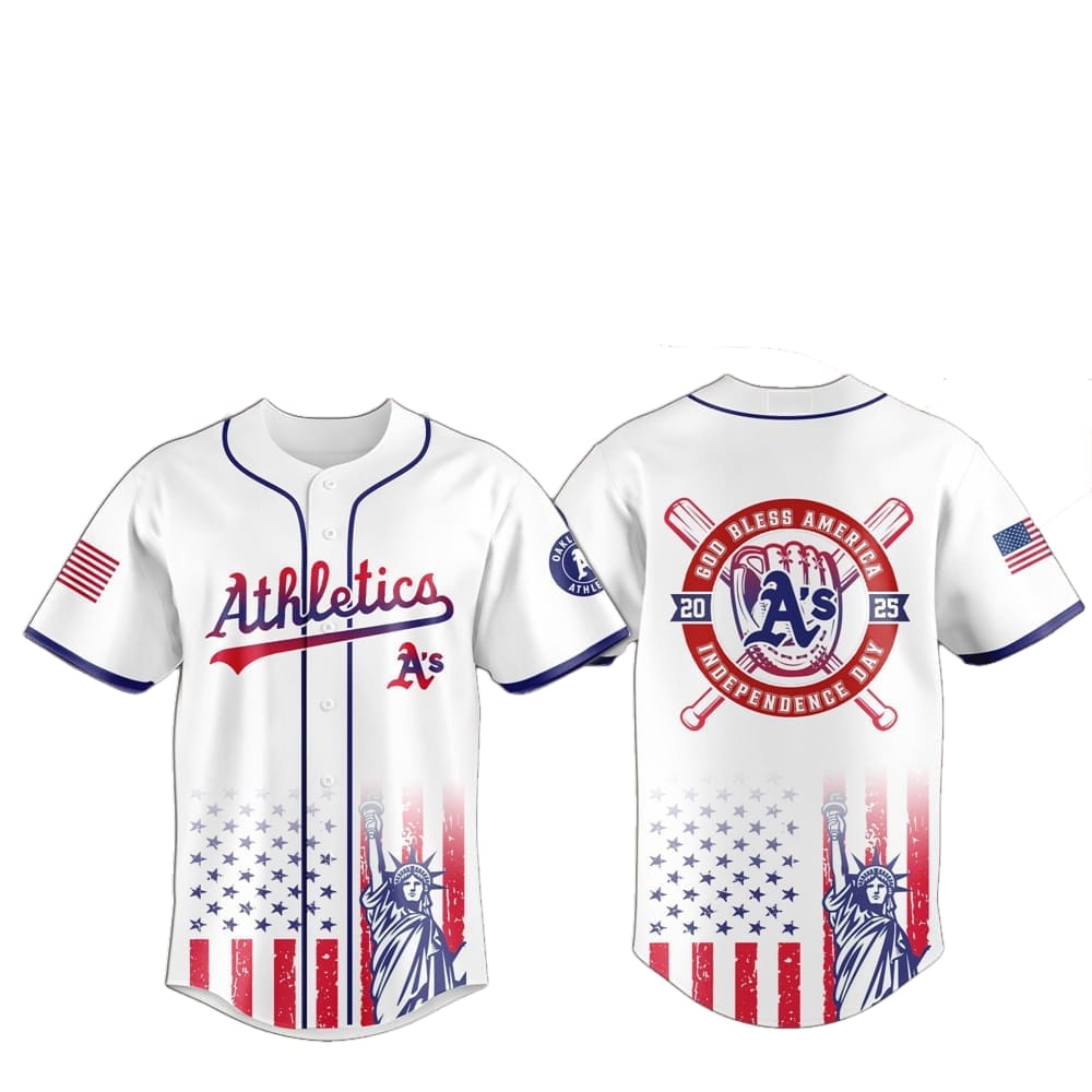 2025 Athletics 4th Of July Independence Day Jersey - Grishko.com T-Shirts, Hoodie, Sweatshirt | WearSparks.com (Image 1)