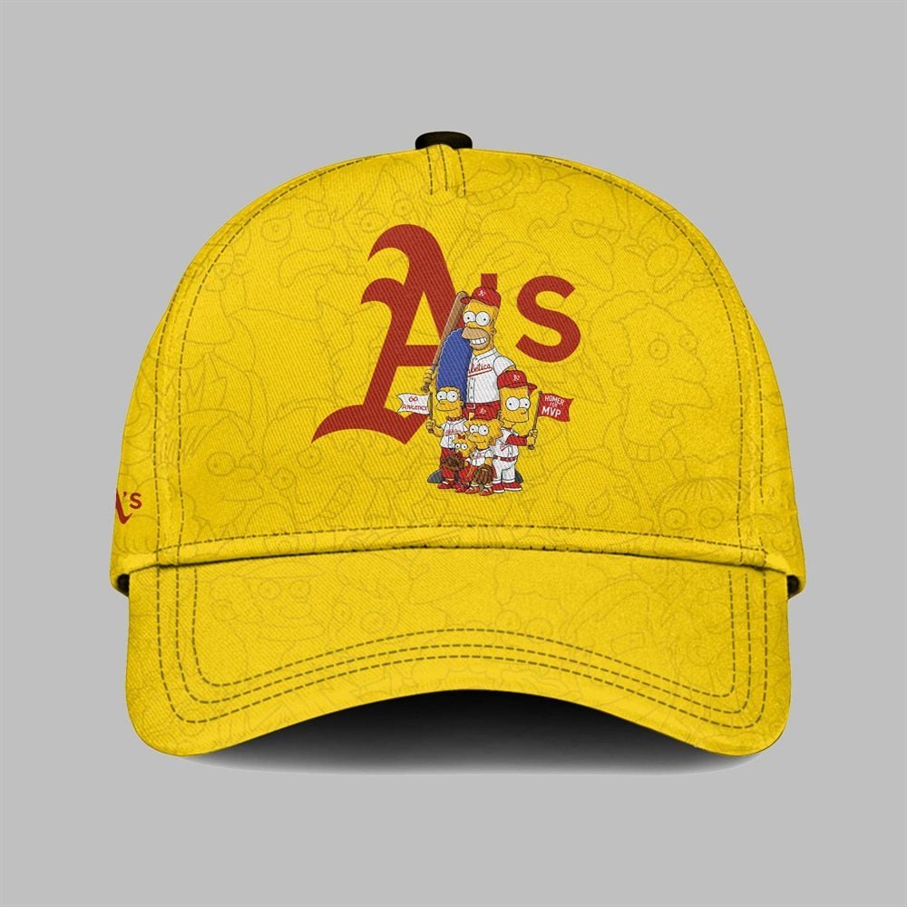 2025 Athletics The Simpsons Jersey - Grishko.com T-Shirts, Hoodie, Sweatshirt | WearSparks.com (Image 2)