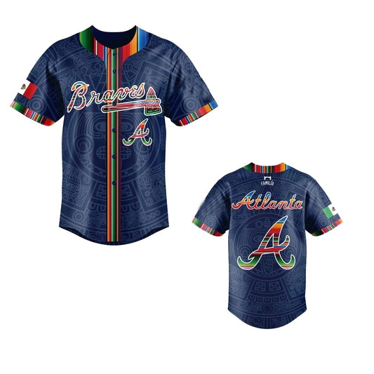 2025 Atlanta Braves Mexican Heritage Night Baseball Jersey - Grishko.com T-Shirts, Hoodie, Sweatshirt | WearSparks.com