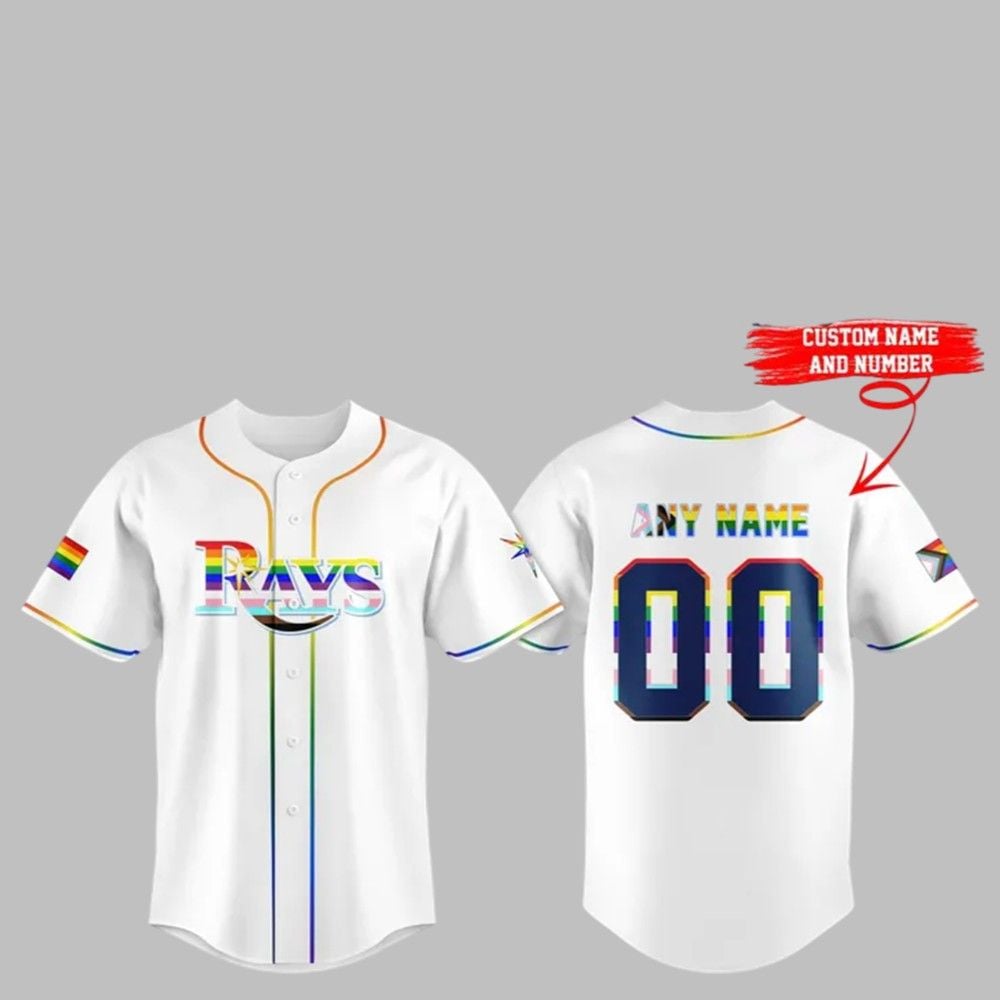 2025 Bay Rays Pride Night Jersey - Grishko.com T-Shirts, Hoodie, Sweatshirt | WearSparks.com (Image 1)