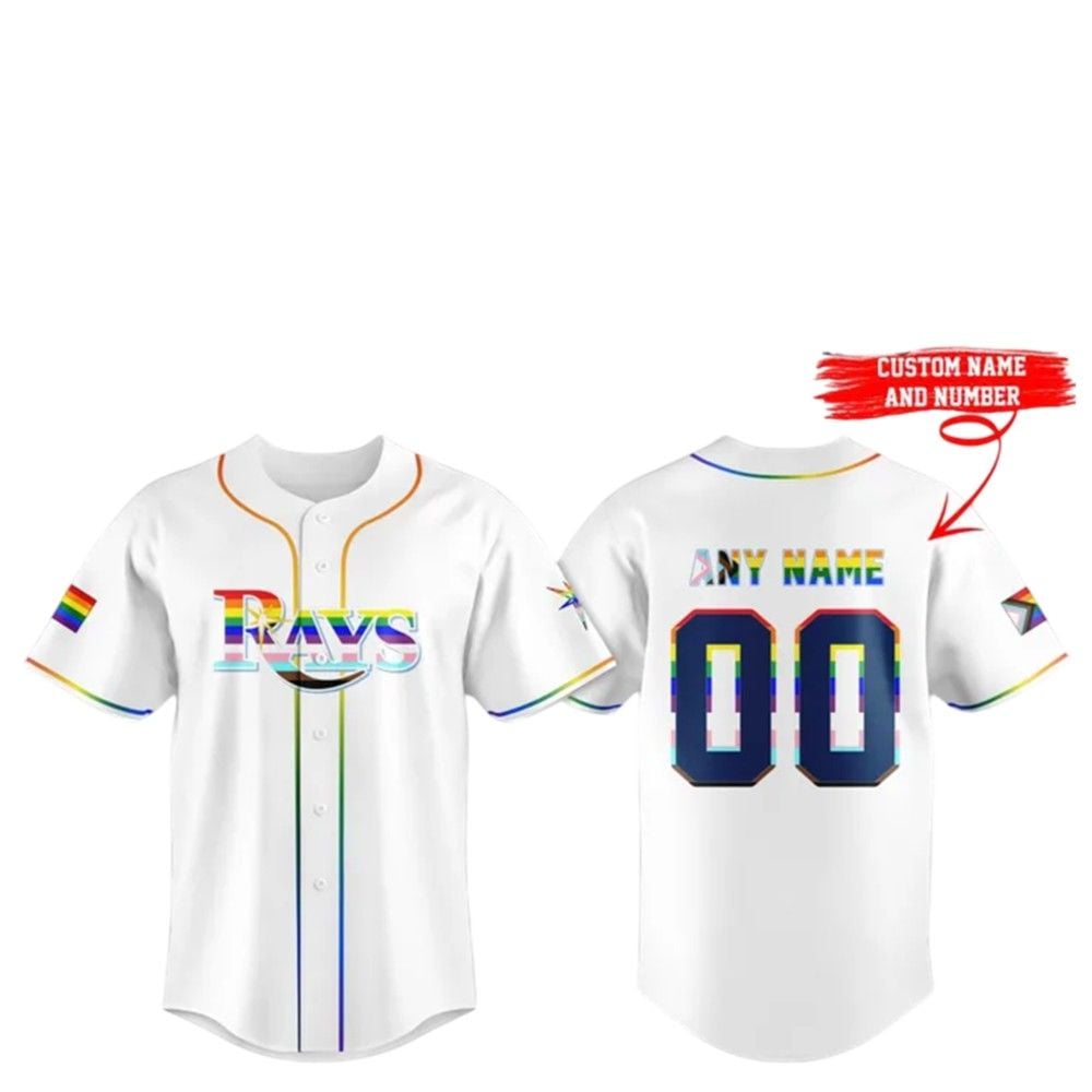 2025 Bay Rays Pride Night Jersey - Grishko.com T-Shirts, Hoodie, Sweatshirt | WearSparks.com (Image 2)