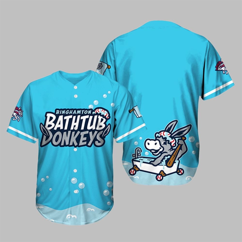 2025 Binghamton Bathtub Donkeys Jersey - Grishko.com T-Shirts, Hoodie, Sweatshirt | WearSparks.com (Image 1)