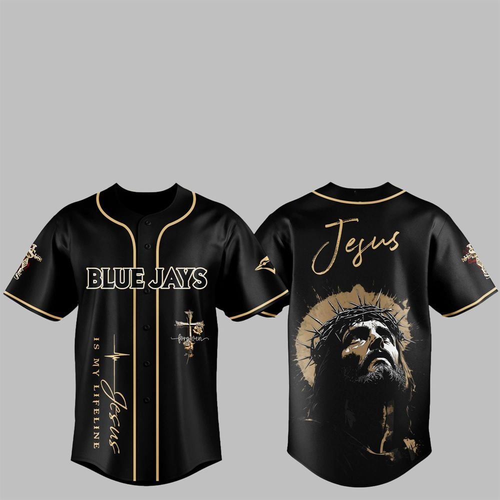 2025 Blue Jays Jesus Baseball Jersey - Grishko.com T-Shirts, Hoodie, Sweatshirt | WearSparks.com