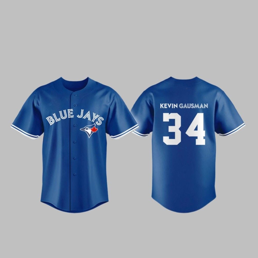 2025 Blue Jays Kevin Gausman Jersey - Grishko.com T-Shirts, Hoodie, Sweatshirt | WearSparks.com (Image 1)