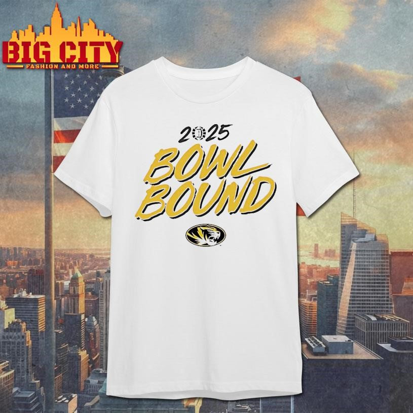 2025 Bowl Bound Mizzou Football Shirt