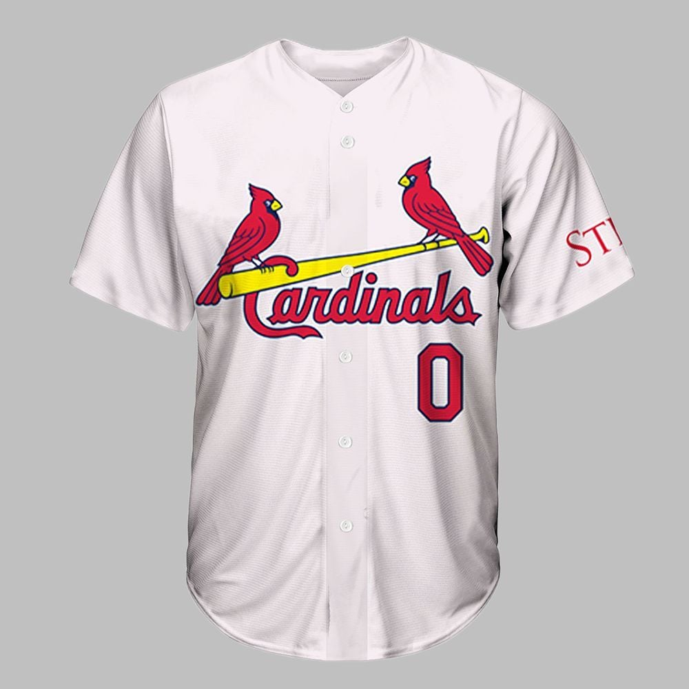 2025 Cardinals Masyn Winn Home White Jersey Giveaway - Grishko.com T-Shirts, Hoodie, Sweatshirt | WearSparks.com (Image 1)