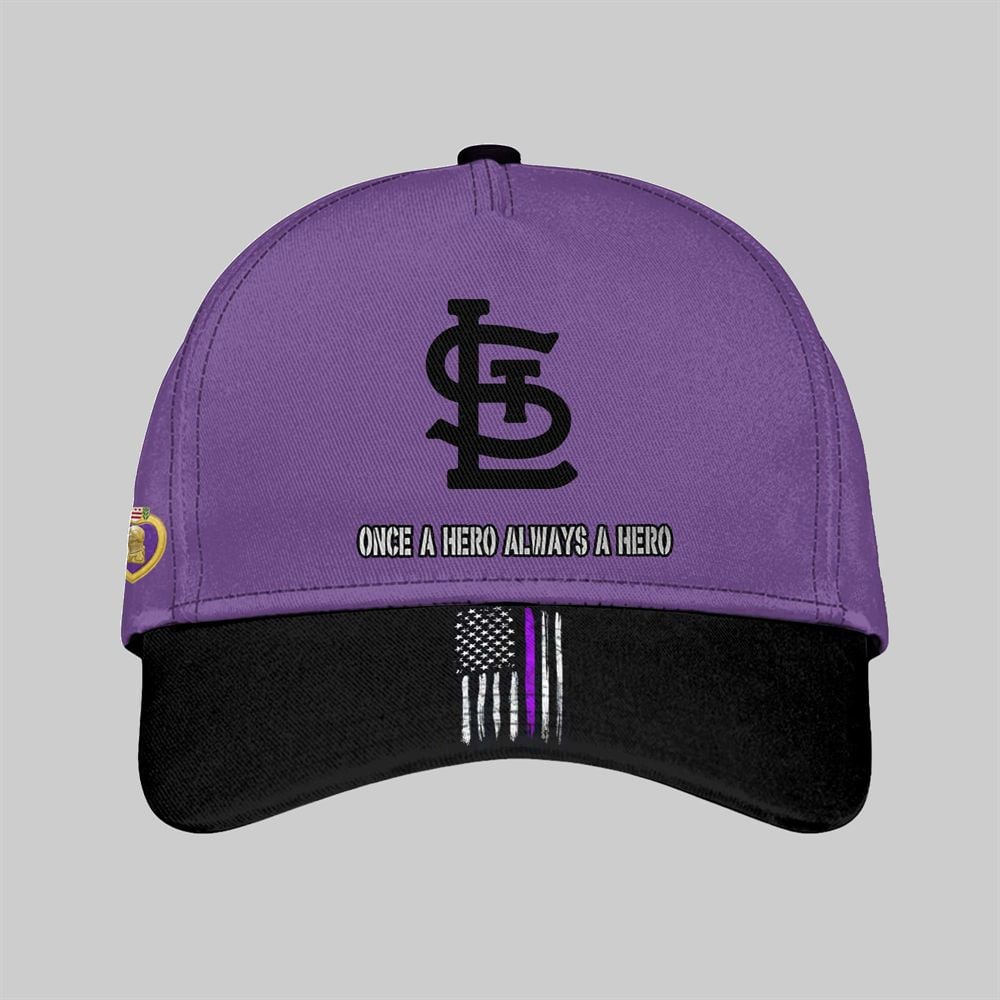 2025 Cardinals National Purple Heart Day Jersey - Grishko.com T-Shirts, Hoodie, Sweatshirt | WearSparks.com (Image 2)