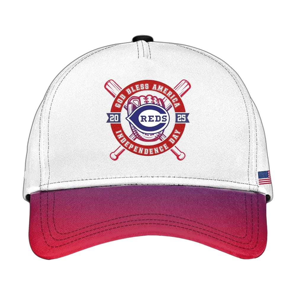 2025 Cincinnati Reds 4th Of July Independence Day Jersey - Grishko.com T-Shirts, Hoodie, Sweatshirt (Image 2)