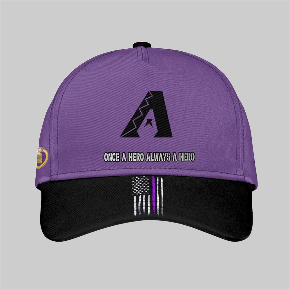 2025 Diamondbacks National Purple Heart Day Jersey - Grishko.com T-Shirts, Hoodie, Sweatshirt | WearSparks.com (Image 2)