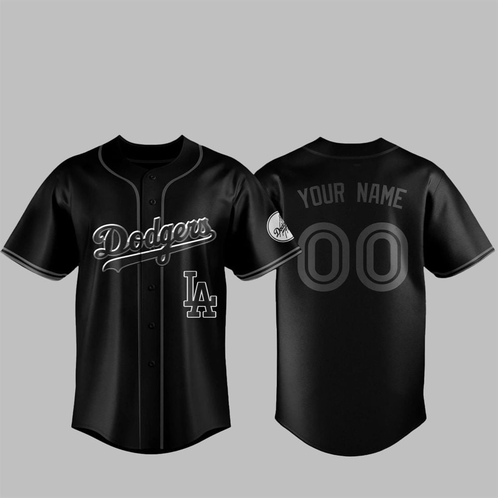 2025 Dodgers Back In Black Jersey - Grishko.com T-Shirts, Hoodie, Sweatshirt | WearSparks.com
