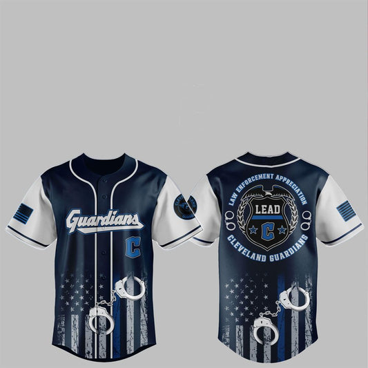 2025 Guardians Law Enforcement Appreciation Day Jersey - Grishko.com T-Shirts, Hoodie, Sweatshirt | WearSparks.com (Image 1)
