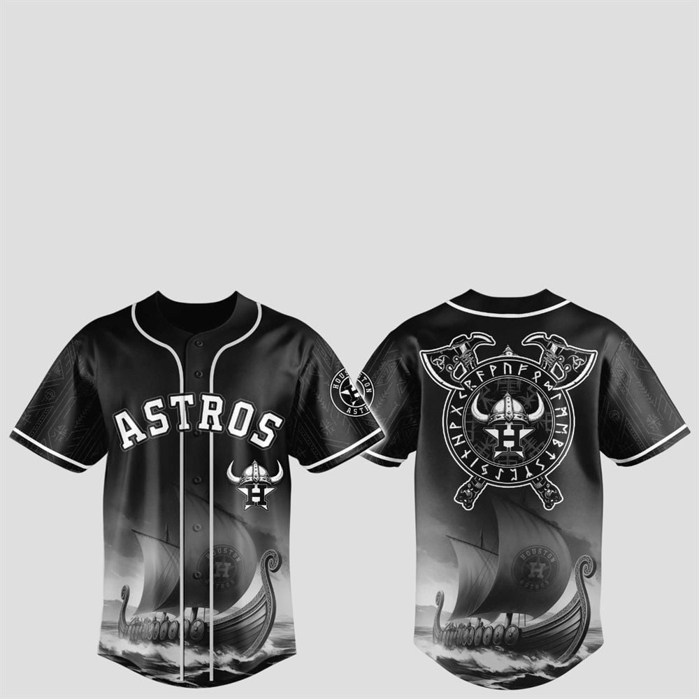 2025 HOU Astros Vikings Jersey - Grishko.com T-Shirts, Hoodie, Sweatshirt | WearSparks.com (Image 1)