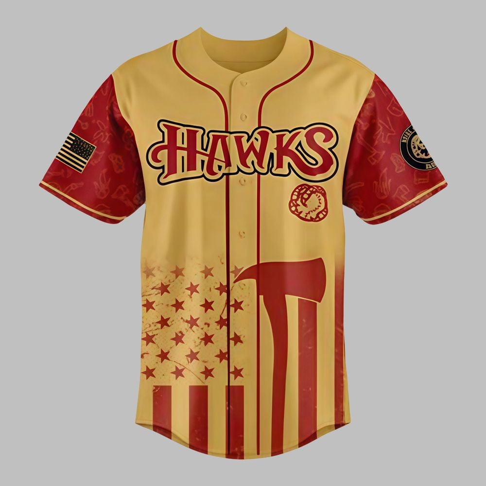 2025 Hawks Firefighter Appreciation Jersey - Grishko.com T-Shirts, Hoodie, Sweatshirt | WearSparks.com (Image 3)
