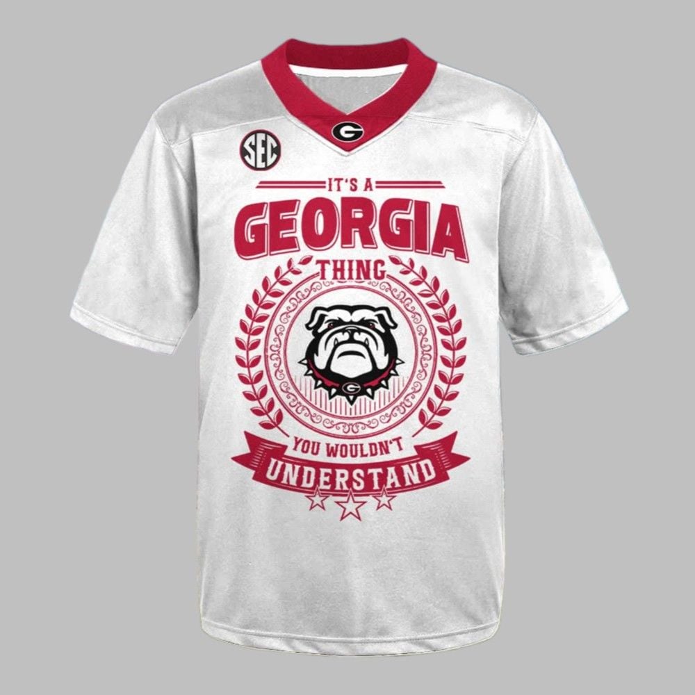 2025 It's A Georgia You Wouldn't Understand Jersey - Grishko.com T-Shirts, Hoodie, Sweatshirt | WearSparks.com (Image 1)