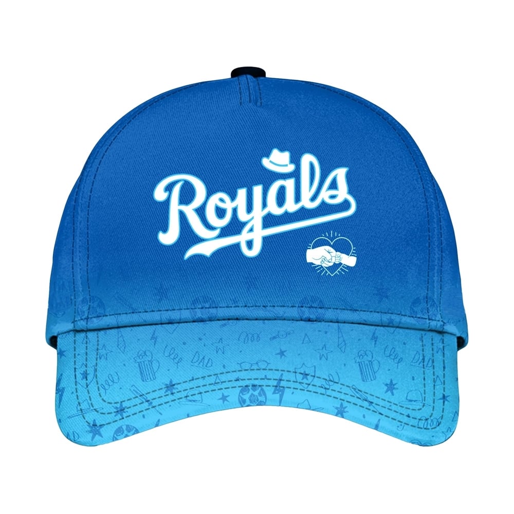 2025 KC Royals Happy Father Day Baseball Jersey Combo - Grishko.com T-Shirts, Hoodie, Sweatshirt | WearSparks.com (Image 2)