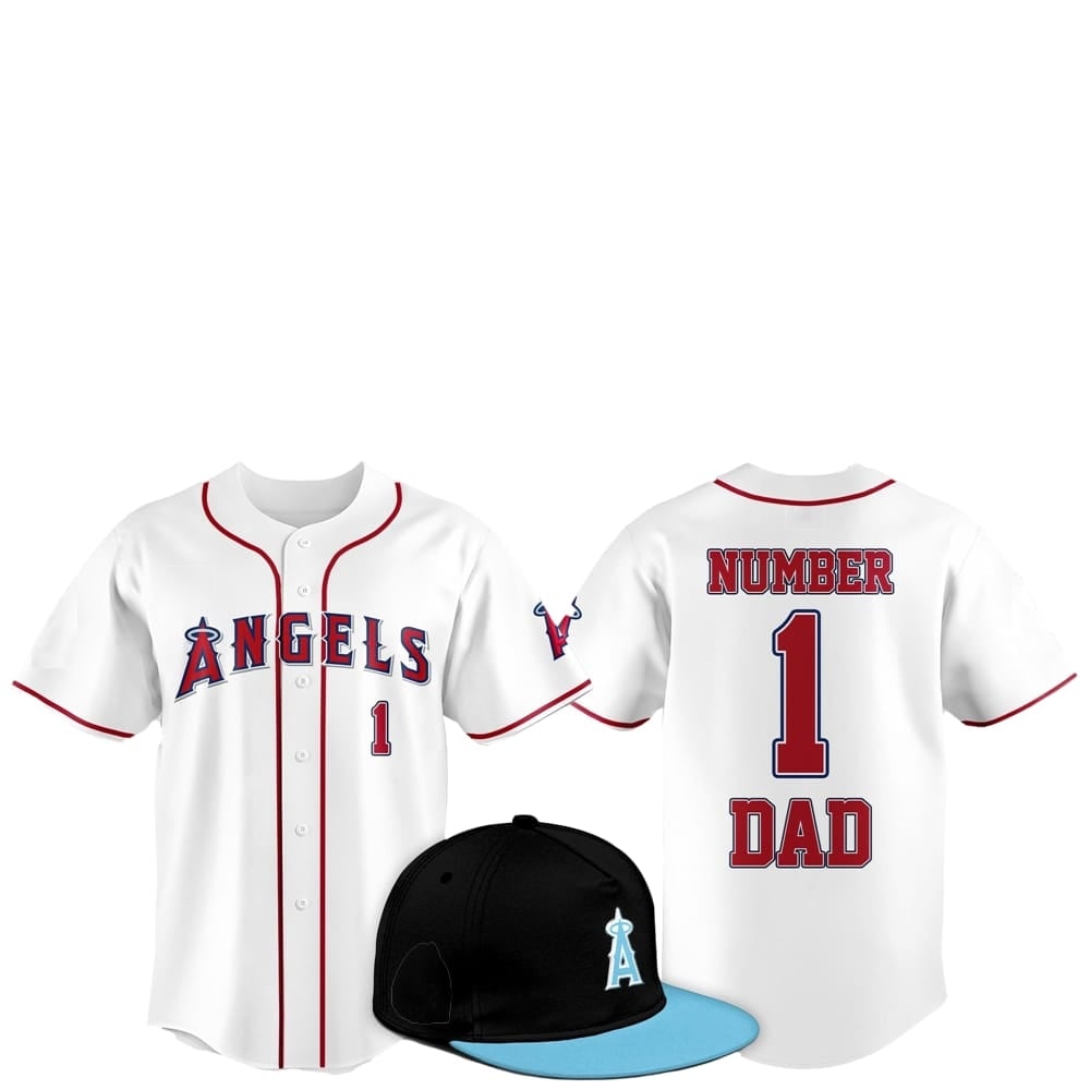2025 LA Angels Father Day Number 1 Dad Baseball Jersey - Grishko.com T-Shirts, Hoodie, Sweatshirt | WearSparks.com