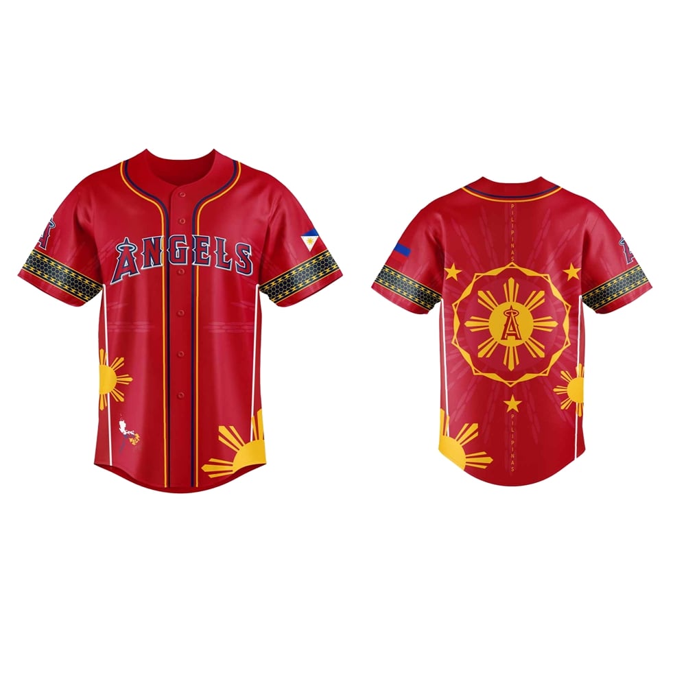2025 LA Angels Filipino Heritage Night Jersey - Grishko.com T-Shirts, Hoodie, Sweatshirt | WearSparks.com (Image 1)