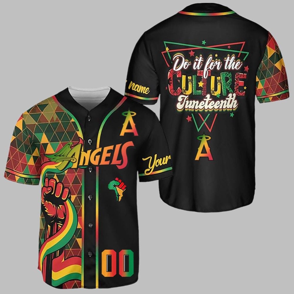 2025 LA Angels Juneteenth Day Jersey - Grishko.com T-Shirts, Hoodie, Sweatshirt | WearSparks.com (Image 1)