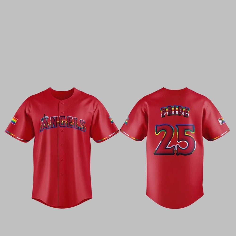 2025 LA Angels Pride Night Jersey - Grishko.com T-Shirts, Hoodie, Sweatshirt | WearSparks.com (Image 1)