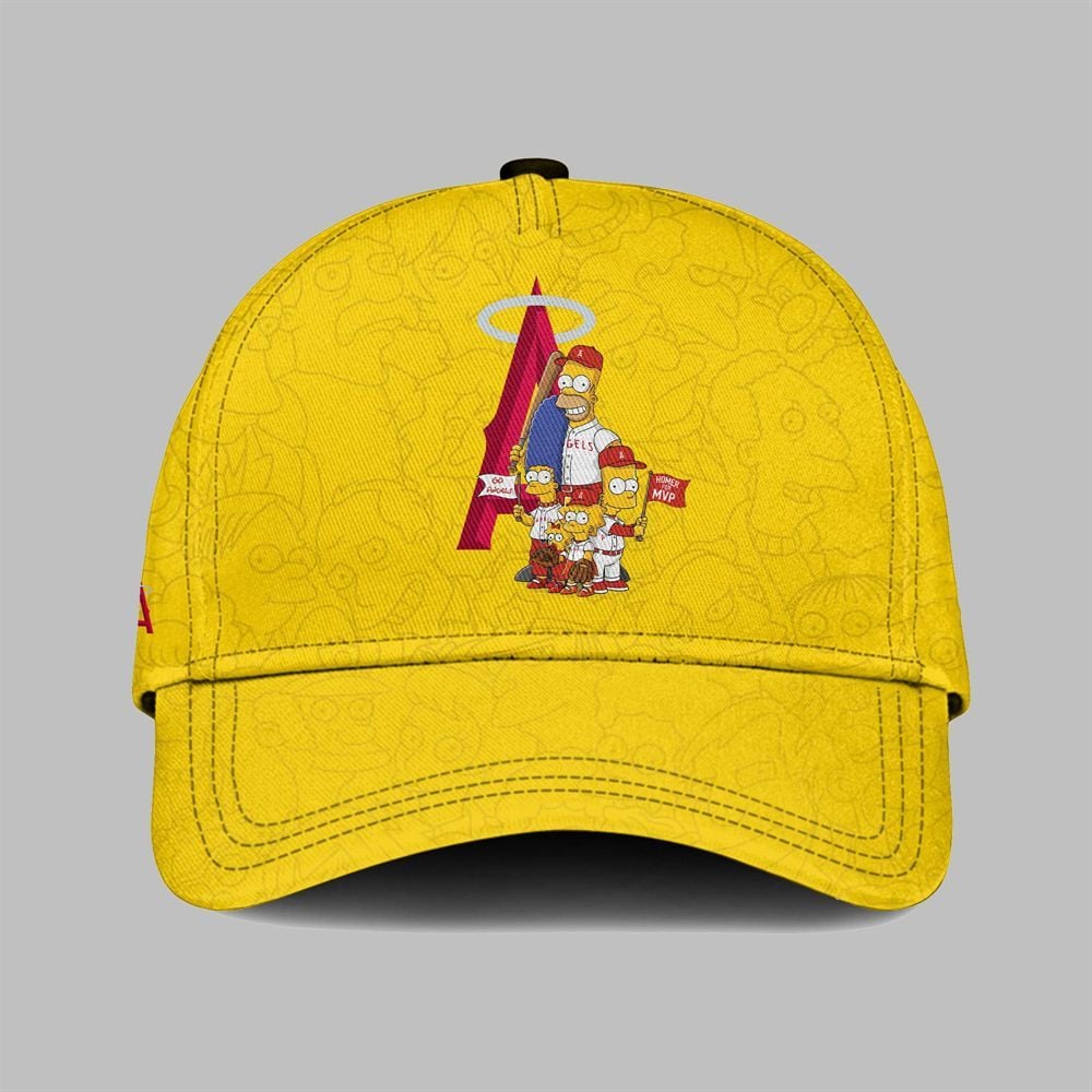 2025 LA Angels The Simpsons Jersey - Grishko.com T-Shirts, Hoodie, Sweatshirt | WearSparks.com (Image 2)