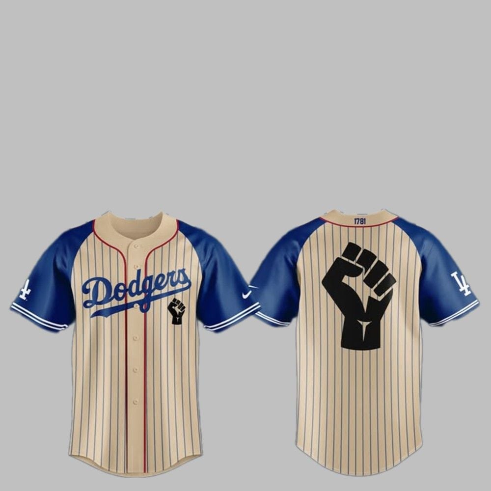 2025 LA Dodgers Black Heritage Night Jersey - Grishko.com T-Shirts, Hoodie, Sweatshirt | WearSparks.com (Image 1)