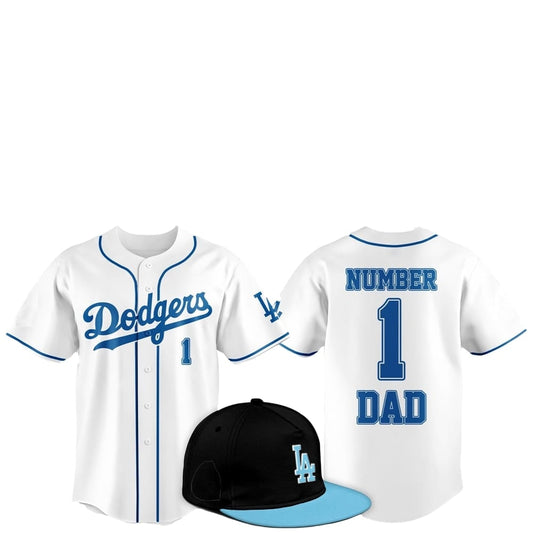 2025 LA Dodgers Father Day Number 1 Dad Baseball Jersey - Grishko.com T-Shirts, Hoodie, Sweatshirt | WearSparks.com