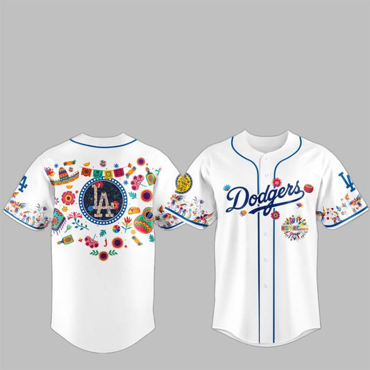 2025 LA Dodgers National Hispanic Heritage Month Jersey - Grishko.com T-Shirts, Hoodie, Sweatshirt | WearSparks.com (Image 1)