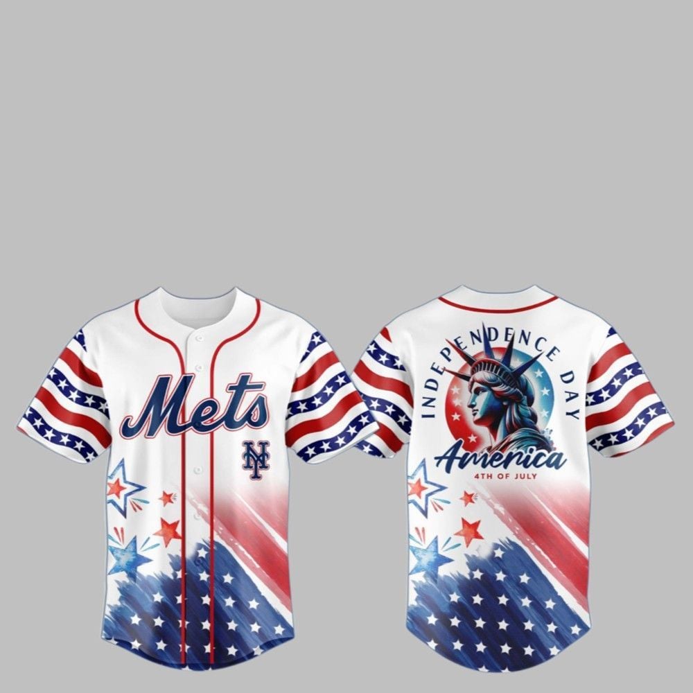 2025 NY Mets Celebrate the 4th of July Jersey - Grishko.com T-Shirts, Hoodie, Sweatshirt | WearSparks.com (Image 1)
