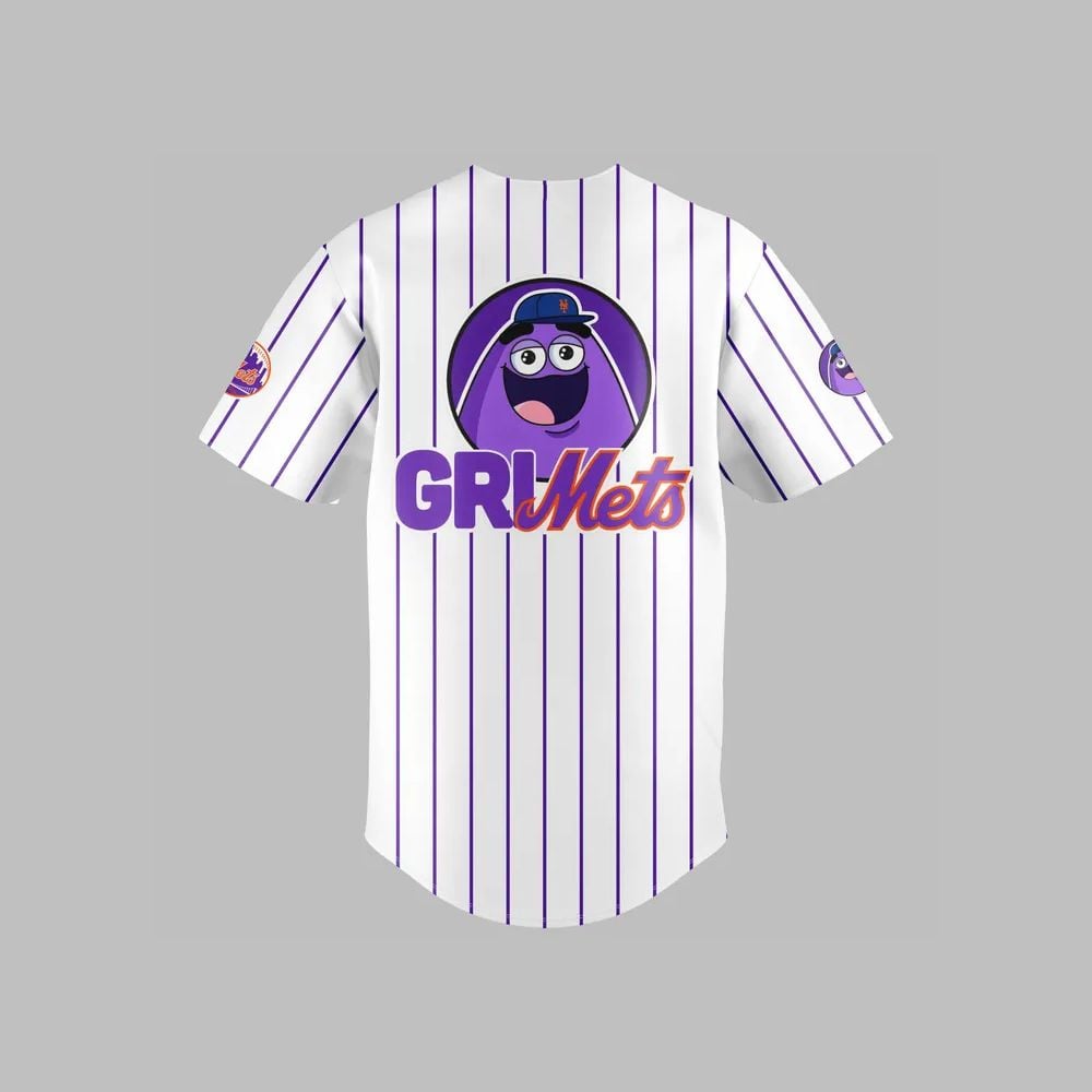 2025 NY Mets Grimace Jersey - Grishko.com T-Shirts, Hoodie, Sweatshirt | WearSparks.com (Image 3)